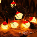 سلسلة ضوء LED Snowman